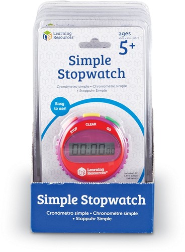 Learning Resources - Simple Stopwatch (Set of 6)