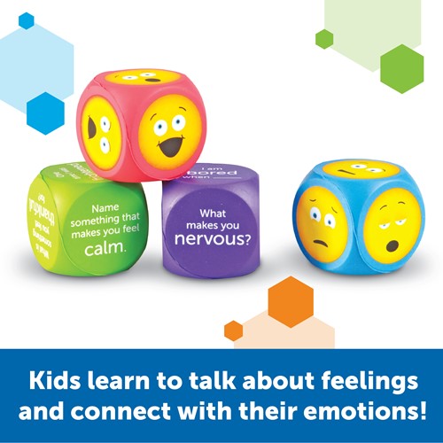 Learning Resources - Soft Foam Emoji Cubes-2
