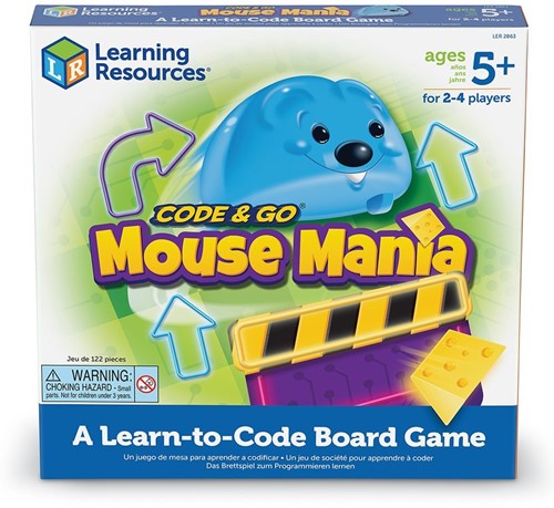 Learning Resources - Code  & Go®  Robot Mouse Mania Board Game-3