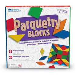 Learning Resources - Parquetry Blocks  & Cards Set