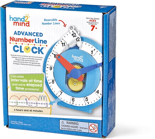 Learning Resources - Advanced NumberLine Clock™-3