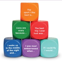 Learning Resources - Writing Prompt Cubes-3
