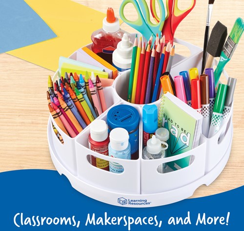 Learning Resources - Create-a-Space™ Storage Centre - White-3