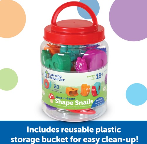 Learning Resources - Snap-n-Learn™ Shape Snails-2