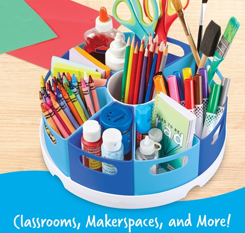 Learning Resources - Create-a-Space™ Storage Centre - Blue-3