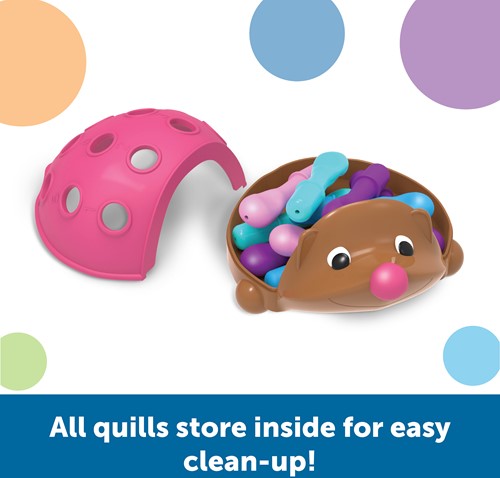 Learning Resources - Spike The Fine Motor Hedgehog® - Pink-2