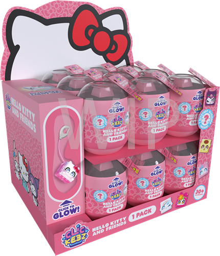 Goliath - CDU 18 pcs Clickeez Hello Kitty & Friends - 1-Pack (12L)