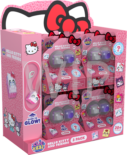 Goliath - CDU 12 pcs Clickeez Hello Kitty & Friends - 3-Pack (12L)