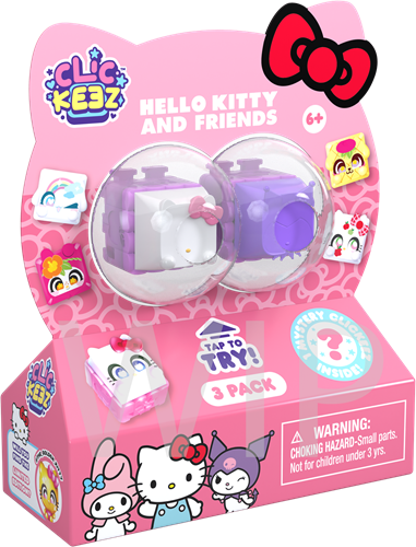 Goliath - CDU 12 pcs Clickeez Hello Kitty & Friends - 3-Pack (12L)-2