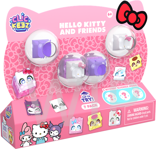 Goliath - Clickeez Hello Kitty & Friends - 7-Pack (12L)