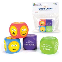 Learning Resources - Soft Foam Emoji Cubes