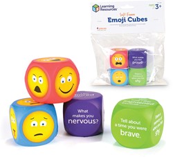 Learning Resources - Soft Foam Emoji Cubes