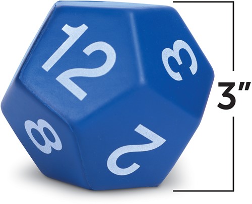 Learning Resources - Jumbo Foam Polyhedral Dice-2