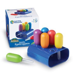 Learning Resources - Primary Science® Jumbo Eyedroppers with Stand