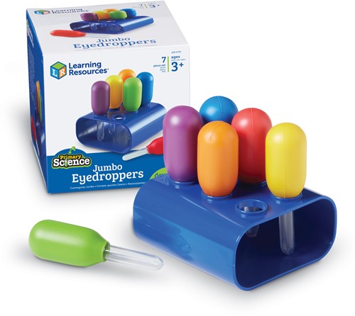 Learning Resources - Primary Science® Jumbo Eyedroppers with Stand