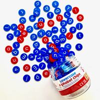 Learning Resources - Lowercase Alphabet Chips, 156 Chips-2