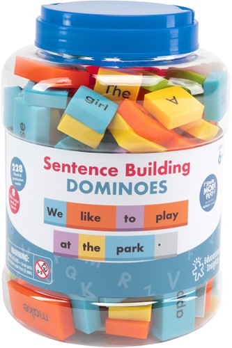 Learning Resources - Sentence Building Dominoes