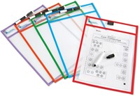 Learning Resources - Write And Wipe Pockets (Set of 5)