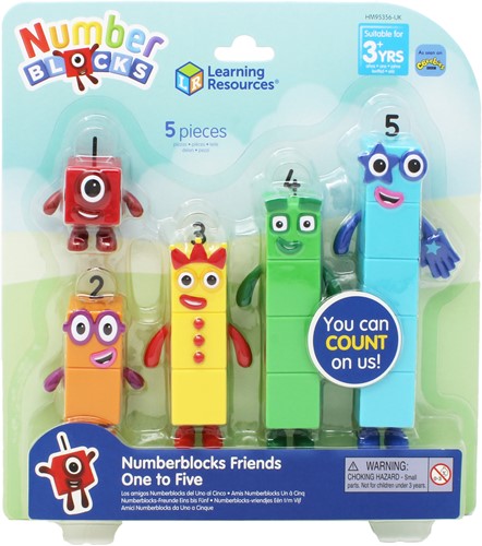 Learning Resources - Numberblocks® Friends One to Five