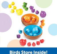 Learning Resources - Birds in a Nest Sorting Set-2