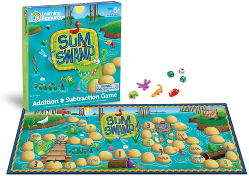 Learning Resources - Sum Swamp™ Addition & Subtraction Game