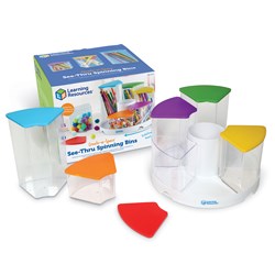Learning Resources - Create-a-Space™ See-Thru Spinning Bins