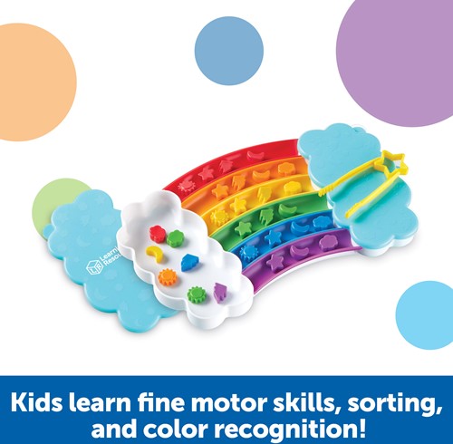 Learning Resources - Rainbow Sorting Tray (Single)-3