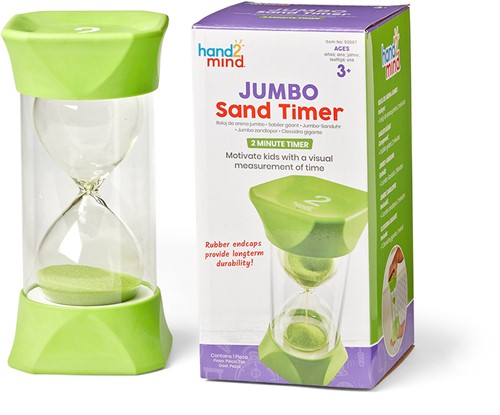 Learning Resources - Jumbo Sand Timer, 2-Minute