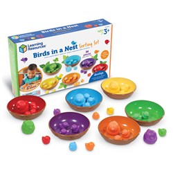 Learning Resources - Birds in a Nest Sorting Set
