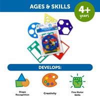 Learning Resources - Primary Shapes Template Set-3