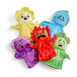 Learning Resources - Feelings Family™ Hand Puppets