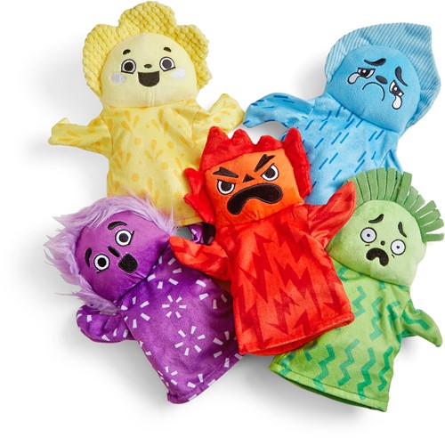 Learning Resources - Feelings Family™ Hand Puppets