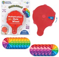 Learning Resources - Skill Builders! Multiplication Quiz Wheel