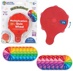 Learning Resources - Skill Builders! Multiplication Quiz Wheel