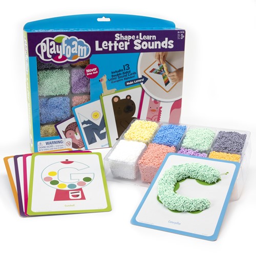 Learning Resources - Playfoam® Shape & Learn Letter Sounds Set