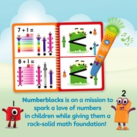 Learning Resources - Hot Dots® Numberblocks® 1–10 Activity Book & Interactive Pen-2