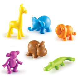 Learning Resources - Wild About Animals Jungle Counters® (Set of 72)