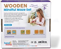 Learning Resources - Wooden Mindful Maze Set-3