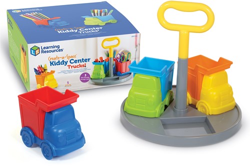 Learning Resources - Create-a-Space™ Kiddy Centre Trucks!