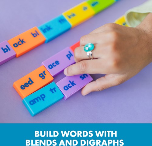 Learning Resources - Phonics Dominoes Blends & Digraphs-3