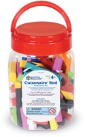 Learning Resources - Cuisenaire® Rods, Small Group Set, Plastic (Set of 155)-3