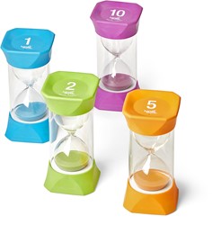 Learning Resources - Jumbo Sand Timer, Bundle