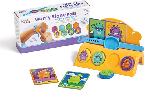 Learning Resources - Worry Stone Pals (Sensory Wristband)