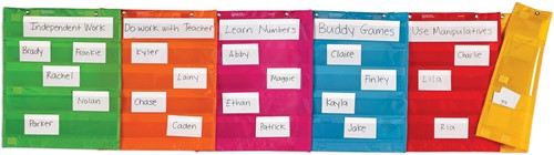 Learning Resources - Magnetic Pocket Chart Squares (Set of 6)-2