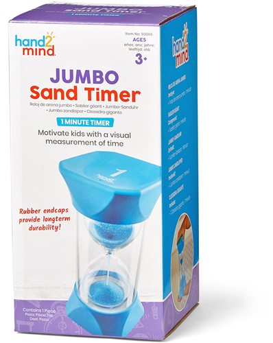 Learning Resources - Jumbo Sand Timer, 1-Minute-3