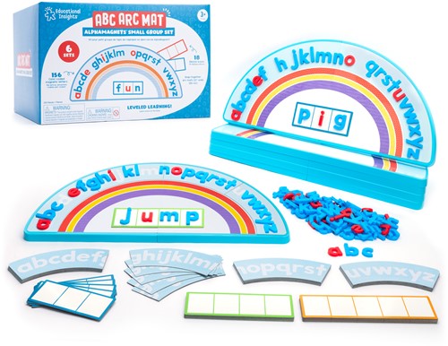 Learning Resources - ABC Arc Mat Alphamagnets® Small Group Set