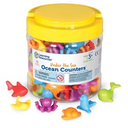 Learning Resources - Under The Sea Ocean Counters® (Set of 72)