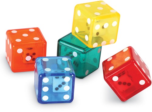 Learning Resources - Dice In Dice, Set of 72-2