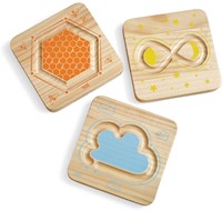 Learning Resources - Wooden Mindful Maze Set-2