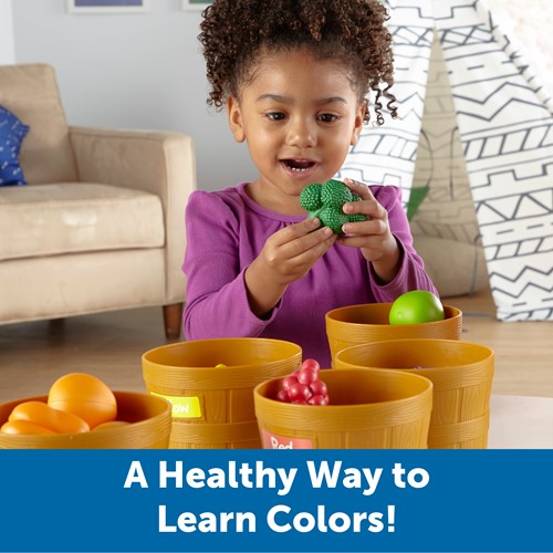 Learning Resources - Farmer's Market Colour Sorting Set-3